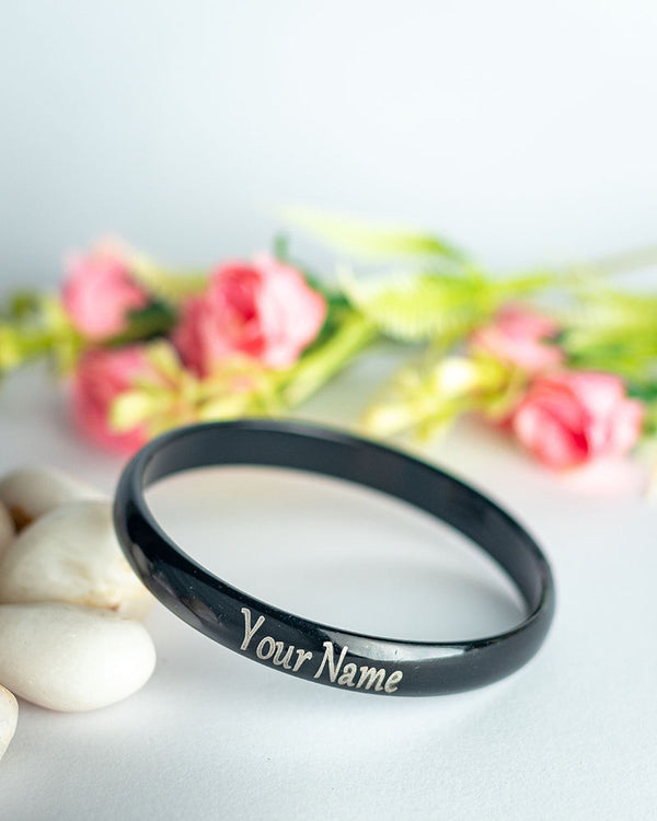 Sarbloh Customised Pure Iron Casted Black Men’s Kada by Punjabi Swagg